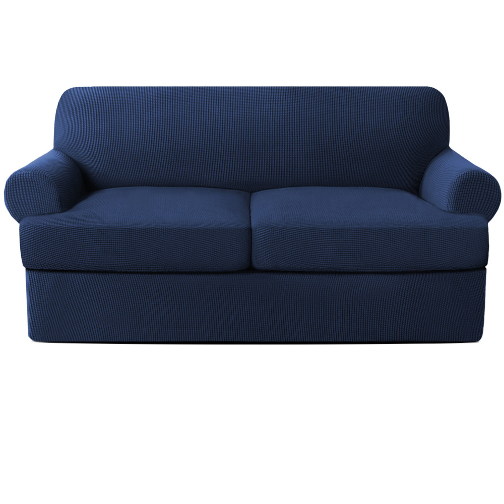 Stretch Couch Cushion Slipcovers Replacement Simple Solid Color All