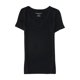 thumbnail image 1 of Aeropostale - Playera básica delgada para mujer Seriously Soft, negra, pequeña Aeropostale Camiseta básica, 1 of 2