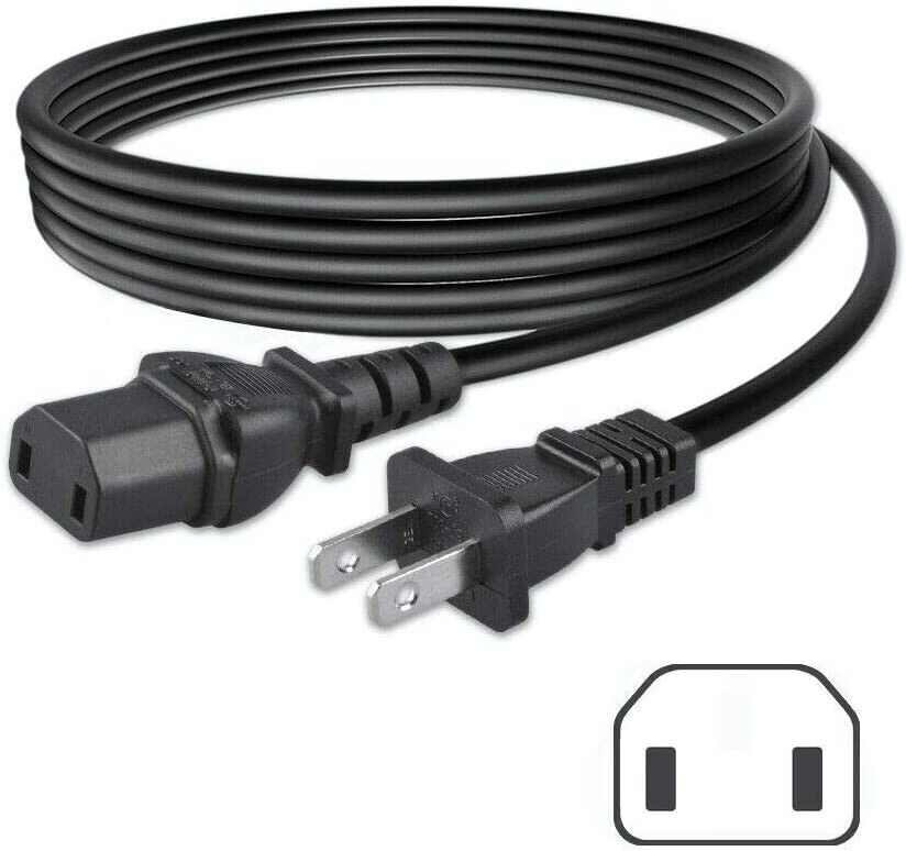 New AC in Power Cord Mains Cable for Marantz NR SR ZR Series AV Surround Receiver NR1603 NR1402 NR1403 NR1501 NR1504 NR1601 NR1602 NR1604 NR1605 SR4001 SR4002 SR4003 SR4021 SR4600 SR5001 - image 1 of 3