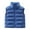 01-Blue, variant on Womens Puffer Tank Tops Lightweight Zip Up Jacket Winter Warm Coat Outerwear Clothes Tops Outfit 01-Green S Fashion