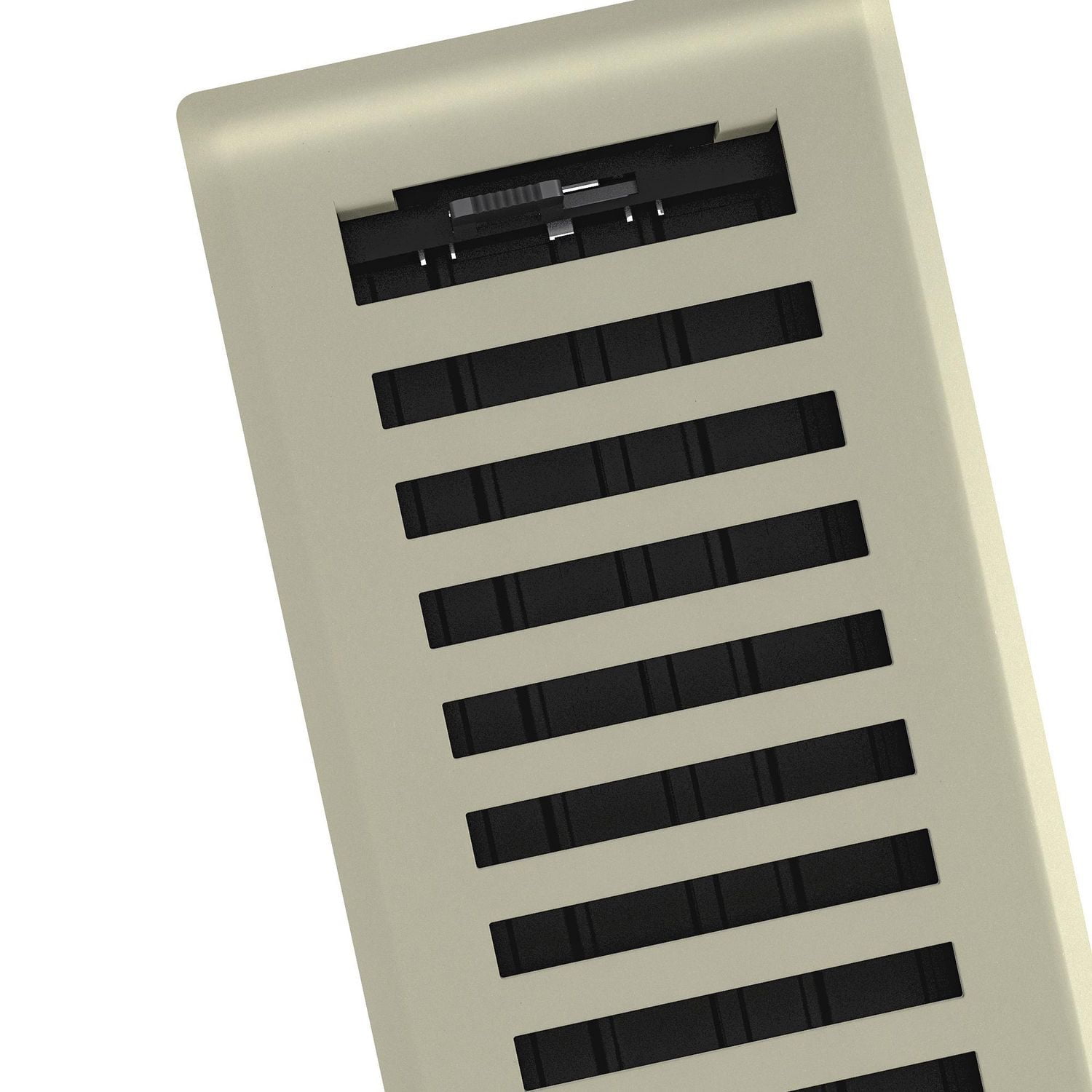 Imperial 3" x 10" Satin Nickel Steel Floor Register, Montezuma, 3"x10" SNKL Montezuma Flr Reg