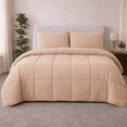 thumbnail image 1 of ALVANA Set de Edredón 3 Piezas Acolchado Extra Grande Hipoalergénico Relleno Suave de Microfibra Down Alternative Ideal para Todo el Año Uso como Edredón o para Funda Duvet, 1 of 6