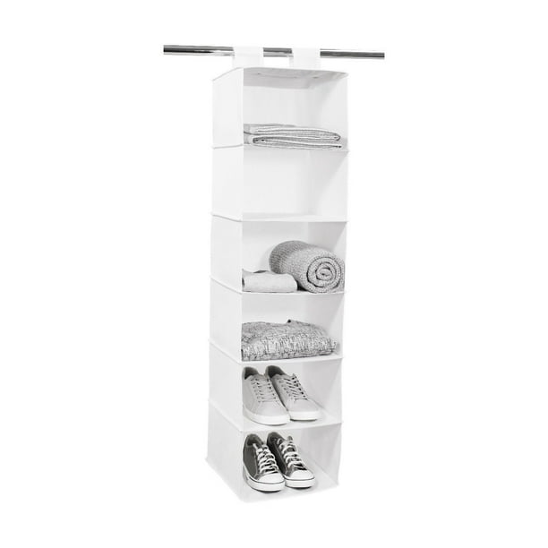 Tidy Living 6 Shelf Hanging Organizer Walmart Com Walmart Com