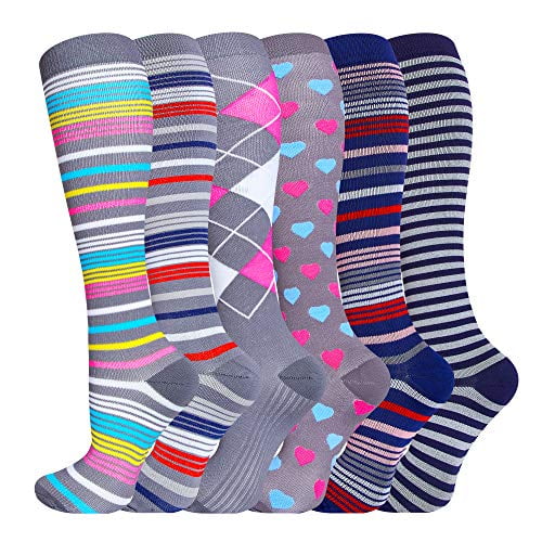 Compression Socks Women Men 20-30mmHg 