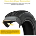 thumbnail image 3 of 4.80-12 4.80x12 480-12 4.80-12 Tires with 12" Rims,2 Pack 4.80 12 Tires 4 Lug on 4", Load Range C 6PR, Muti Function Lawn Mower Tire & Tractor Turf Tire & Boat Tire, 3 of 6