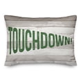 thumbnail image 2 of Creative Products Touchdown Pennant 14x20 Spun Poly Pillow, 2 of 3