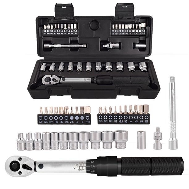 Llave de llave 2-20 nm 1/4 Combinación de bits de llave de llave de llave preestablecida 35 en 1 conjuntos domésticos kit de Herramientas de Herramientas de Herramientas de