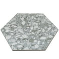 thumbnail image 5 of Industry Tile 9"x10" Terrazzo Hexagon Porcelain Matte Green Floor and Wall Tile (8.08 sq. ft/Box), 5 of 7