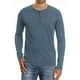 thumbnail image 1 of Playera Casual Manga Larga Cuello Henley Algodón Para Hombre, 1 of 5