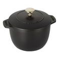 thumbnail image 1 of STAUB La Cocotte 1.75 L Cast Iron Round Rice Cocotte, Black, 1 of 11