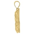 thumbnail image 4 of Auriga Fine Jewelry 10K Yellow Gold Money Bag Easy Money Charm Pendant for Men (L- 44mm W-44.4mm), 4 of 5
