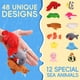 thumbnail image 3 of Paquete de 48 animales de peluche JoyRapt para niños con 2.3 a 3.5 pulgadas cada uno, 3 of 7