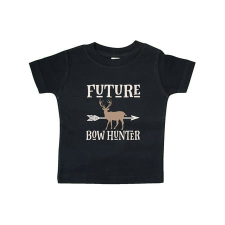 

Inktastic Hunting Future Bow Hunter Deer Gift Baby Boy or Baby Girl T-Shirt