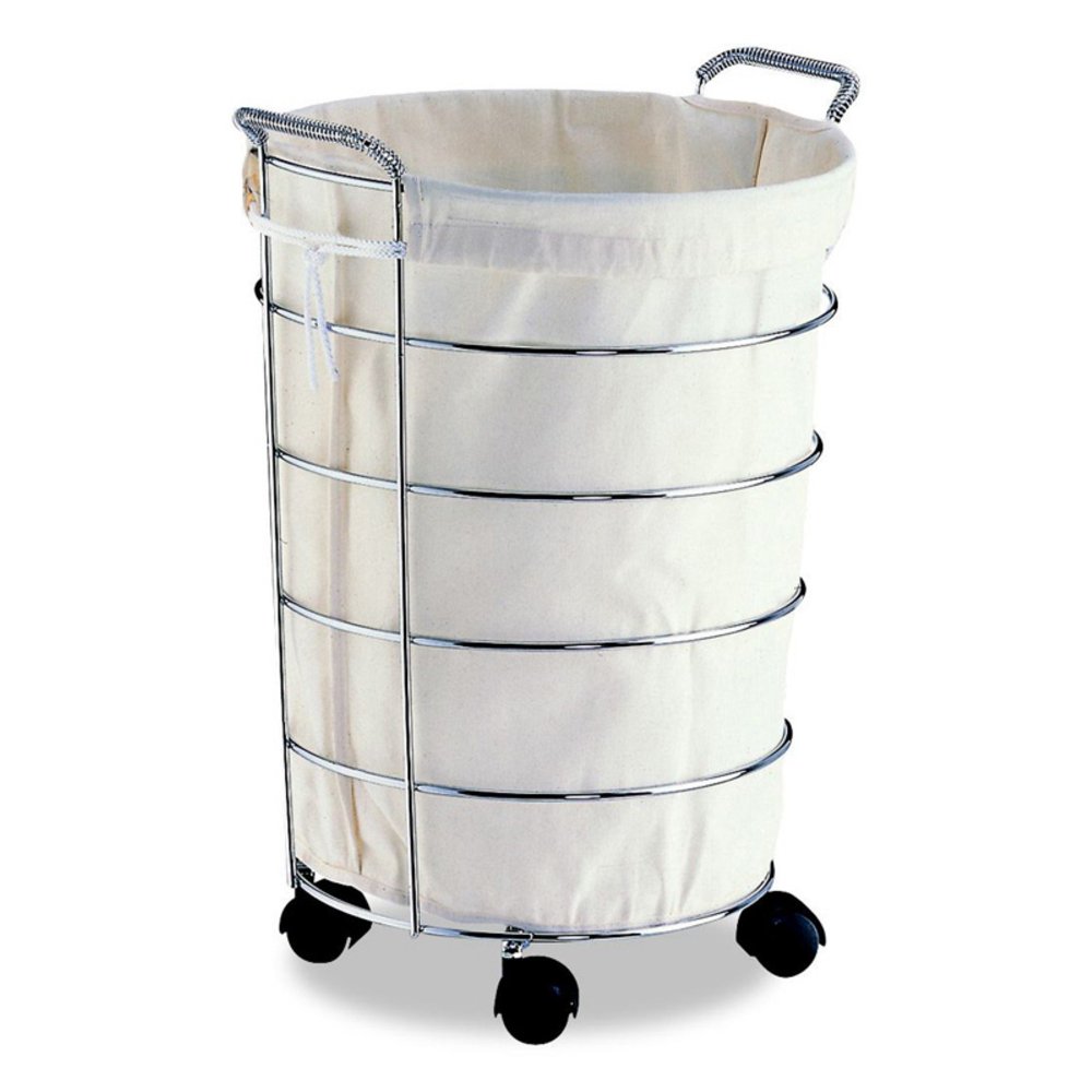 Neu Home Laundry Basket, Chrome