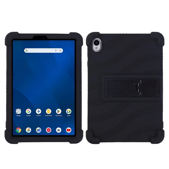 DWaybox Case for onn 8.1" Core Tablet (2026 Model), Anti-Drop Shockproof Silicone Cover with Thickened Corners, Adjustable Kickstand & Protective Shell -Black