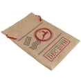thumbnail image 6 of Simplify Holiday Large Jute Gift Sack with Drawstring Closure, 1 Piece Assorted, 6 of 8