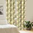 thumbnail image 2 of Ambesonne Tropical Curtains, Curving Exotic Tropical, Pair of 28"x63", Multicolor, 2 of 5