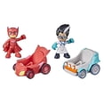 thumbnail image 2 of PJ Masks Owlette vs Romeo Battle Racers Toy, vehículos y figuras de acción para K PJ Masks PJ Masks, 2 of 2