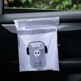 thumbnail image 4 of CAROOTU Biodegradable Easy Stick-On Trash Bag 15pcs Self Adhesive Bag with Cute Pattern, 4 of 6
