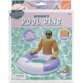 NPW Pool Float Drinking Buddies Fun Pool Float for Parties and Relaxing Inflatable Pool Hunk