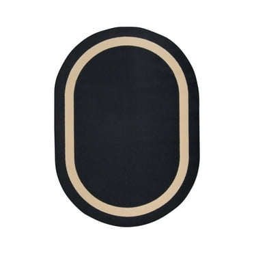 Joy Carpets Joy Carpet Portrait Onyx 5'4" x 7'8" Oval