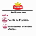 thumbnail image 3 of Salchicha de pavo Burr 400 g, 3 of 4