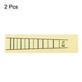 thumbnail image 3 of Violin Finger Position Markers Stickers Violin Fret Guide Scale Indicator Markers 1/2 Yellow, Pack of 2, 3 of 6