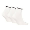 thumbnail image 2 of Head Unisex Socks Cotton Blend White 9-11,5, 2 of 3