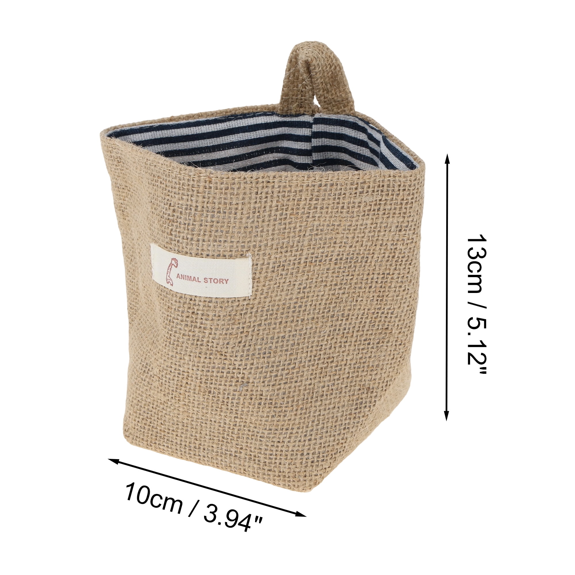 Unique Bargains Simple Durable Hanging Storage Bags 1 Pc Yellow Brown, Blue