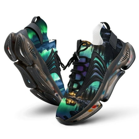 Aurora Starry Sky Breathable Sneakers Women Shoes Spring Light Flats Male Lace-up Walking Footwear
