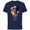 Navy, variant on Marvel Fantastic Four Young - Short Sleeve Cotton T-Shirt for Adults - Customized-Navy