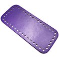 thumbnail image 2 of Purse Bottom Shaper Rectangle Handbag Base Shaper Pu Leather Bag Accessories for DIY Knitting Crochet Purple, 2 of 5