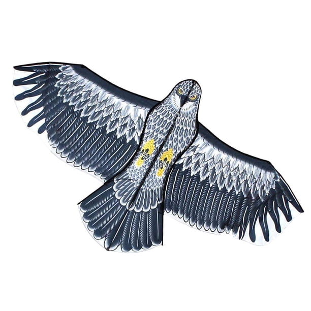 Flying Animal Kite Protect Farmer Crops Eagle Shaped Garden Scarer para césped Gloria cometa voladora