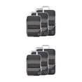 thumbnail image 2 of relayinert 1/2/3/5 3pack/lot Waterproof And Durable Storage Cubes - Enjoy On Trips No Loose Thread Black 2PCS, 2 of 6