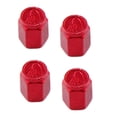 thumbnail image 4 of Tapas / cubiertas de vástago de válvula de neumático de 4 piezas, de válvula de neumático de aleación CNC para camión, motocicleta y mo Yotijar Vástagos de la tapa de la válvula del neumático de la rueda, 4 of 10