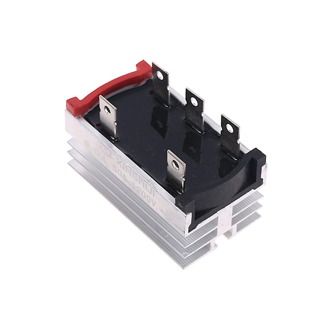 Pack De 4 Rectificadores SQL50A 1000V - Puente Rectificador Trifásico, Baja Frecuencia, Para Fuentes De Alimentación