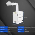 thumbnail image 2 of Industrial Stainless Steel Humidifier, 12kg/h Cool Mist Output for Factories, Workshops, and Warehouse Climate Control, 2 of 9