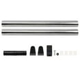 thumbnail image 3 of Ropa de ropa Barra de colgilla Partita de metal Mantenga ordenado, colgando, almacenamiento de la varilla del traje de armario de la varilla para la, 3 of 8