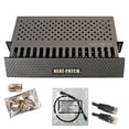 thumbnail image 2 of Neat Patch 2U Cable Management Kit - 5 Packs w/ 120 CAT6 Patch Cables (2FT Black), 2 of 3