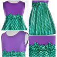 thumbnail image 3 of Camiseta interior sirena vestidos pequeños lindos niñas vestidos para niños ropa para niños, 3 of 5