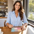 thumbnail image 6 of Sticky Notes, Post It Notes 6 Muted Colors Strong Adhesive Removable Curved Surface No Bleed for Office Home College by Xuniizn, 6 of 7