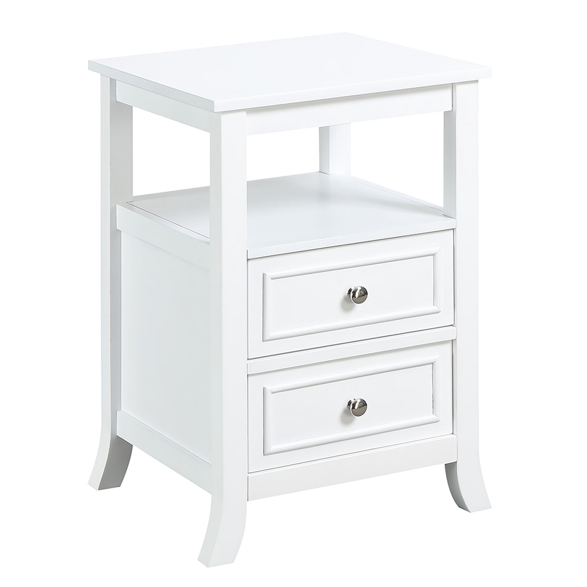 Convenience Concepts AMERICAN HERITAGE Cherry Wood Veneer End Table in