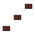 thumbnail image 2 of kurtrusly Sets de Table Tasse Bol Support Forme Carrée Style Simple Accessoires Ménagers Non Glissant Commode Napperon Rouge 3Set, 2 of 6