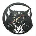 thumbnail image 1 of Cute Cat Wall Clock Cute Little Cat Vinyl Record Animal Wall Clock, 1 of 5