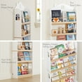 thumbnail image 4 of STAROUS Kids Bookshelf Wall Mounted, 4-Tier Book Shelf Organizer, Tall Wooden Children's Bookcase, Storage Book Rack for Kids Room, Nursery, Bedroom, Living Room, White, 4 of 6