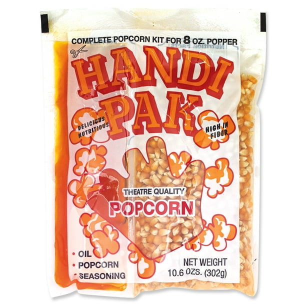 Great Western, Handi Pak Popcorn Kit 8 oz. (24 Count) - Walmart.com