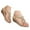 Khaki, variant on IUJSOY Womens Sandals Open Toe Dressy Wedges Heels Elegant Rhinestone Beaded Beach Shoes Pumps
