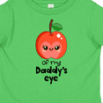 thumbnail image 4 of Inktastic Apple of My Daddy's Eye Cute Red Apple Boys or Girls Toddler T-Shirt, 4 of 5