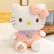 thumbnail image 2 of Juguetes de peluche de gatito, muñeco de peluche de dibujos animados de 13,8 pulgadas con almohada, gran regalo para Navidad, Pascua, cumpleaños, fiesta de Año Nuevo para niñas (rosa), 2 of 4