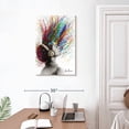 thumbnail image 3 of Elephant Stock Music Me Wall Art - Vertical Canvas Wall Art - Living Room Wall Decor - Music Canvas - Beige And Gray Decor By Ashvin Harrison - 20" x 30", 3 of 8